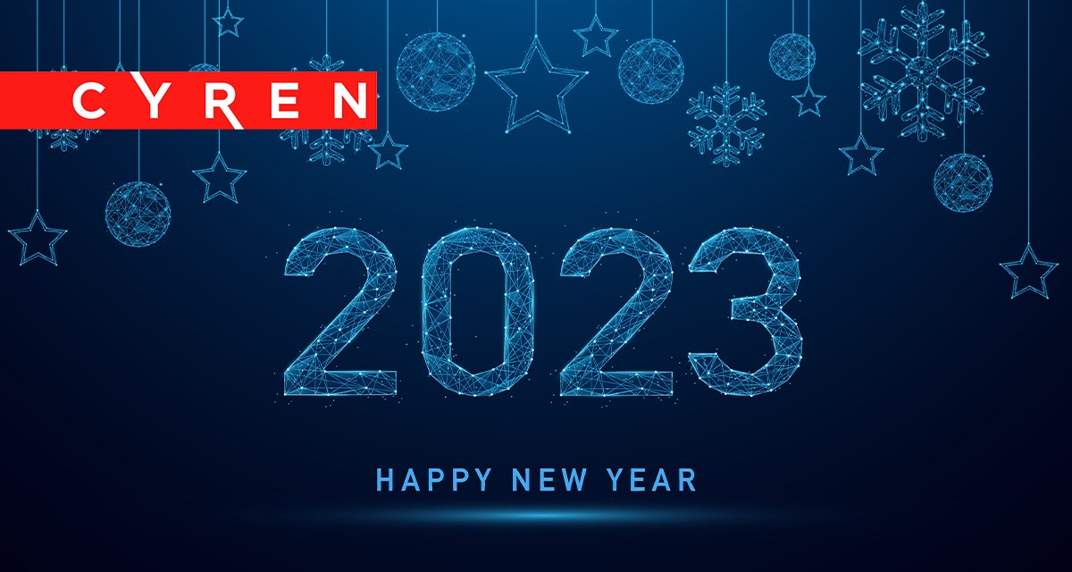 The Cyren team wishes everyone a happy new year!