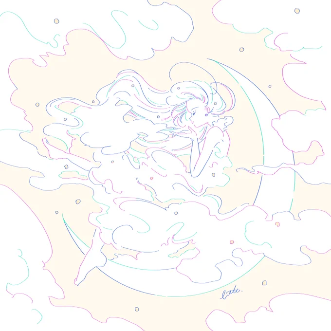 描いたのに放置してた絵のコーナー 
