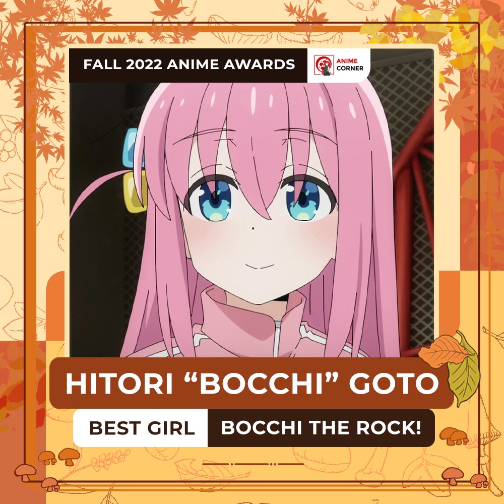 BOCCHI THE ROCK! defies expectations and wins Anime of the Season for Fall  2022