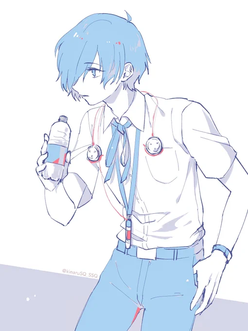 そもそも絵を描いてないからお気に入りの4枚も何もあったもんじゃないな感あるけど夏服きたろさんは傑作だと思っている#2022年自分が選ぶ今年の4枚 