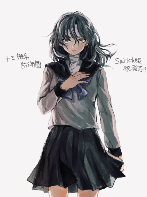 そもそも絵を描いてないからお気に入りの4枚も何もあったもんじゃないな感あるけど夏服きたろさんは傑作だと思っている#2022年自分が選ぶ今年の4枚 