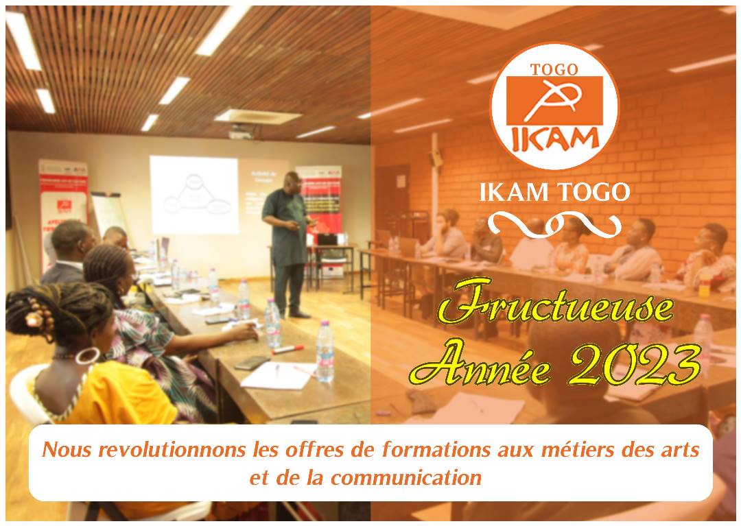 kore_des's tweet photo. IKAM TOGO vous souhaite une merveilleuse année 2023.

#IKAMTOGO, nous révolutionnons les offres de formations aux métiers des arts et de la communication... https://t.co/PdDCLfDFid