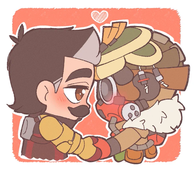 滑り込みのヒュブラ描き納め!!来年も二人が幸せでありますように…#fusehound #ヒュブラ 
