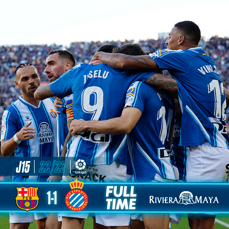 FINAAAAAAAAAAAL, FINAL ,FINAAAAAAAAL!
PUNT D'OR A L'SPOTIFY!
¡GRANDE MÁGICO! #BarçaEspanyol