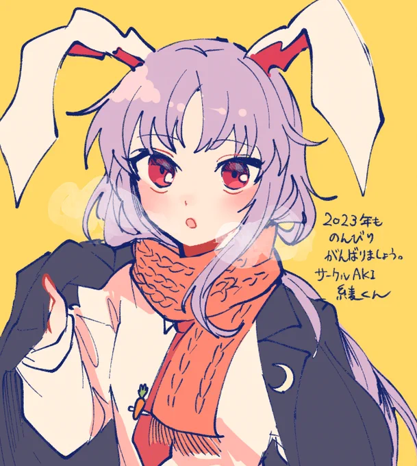 あけおめです 