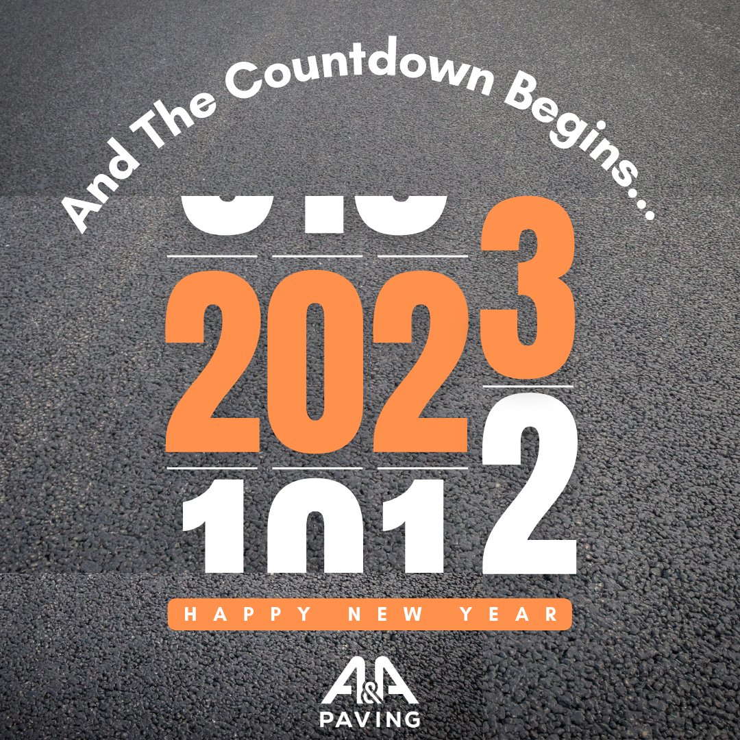 AA_Paving's tweet photo. It has been a blessing to serve each of you in 2022! Your support has been a key ingredient to our success. We can't wait to serve you in 2023! 😊🙌

#newyearseve #holiday #2022 #AandAteam #PaveitForward https://t.co/0R1SUNpSQe