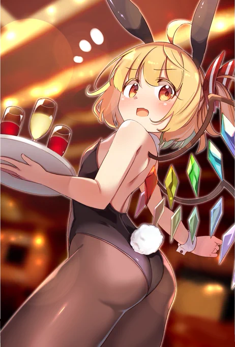 あけましておめでとうございます!!!うさぎ年ということでバニーフランちゃん!!!今年もよろしくお願いしますします!!! 