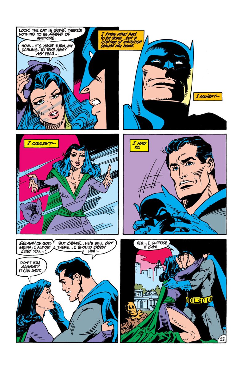 #HolidayTreat Of course, the most important realisation of all is being able  to identify what one really wants in life, and better yet, finding someone who wants the same thing at the same time. For Batman and Catwoman, it was about reclaiming Bruce Wayne and Selina Kyle.