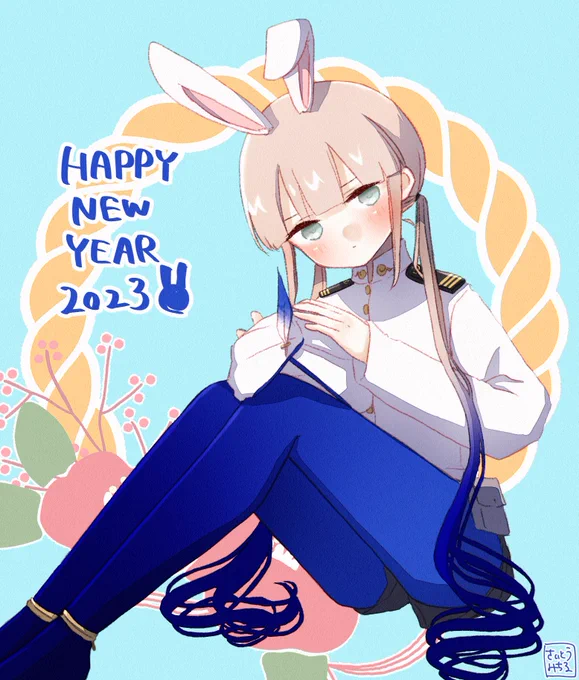 あけましておめネモです 今年もありえないくらいたくさんネモを描きたいと思いますのでよろしくお願いします! #FGO 