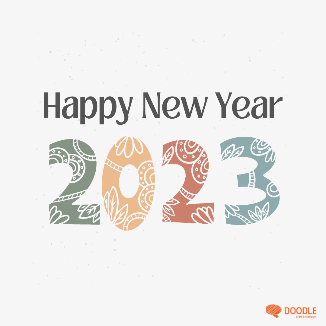 Wishing everyone a very happy New Year 2023! 🧡✨

#HowDoYouDoodle