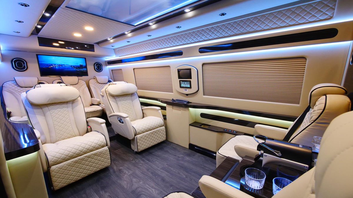 HQCustomDesign's tweet photo. Sit back and relax in one of our most popular Mercedes-Benz Sprinter conversion vans. This VIP Edition accommodates the on-the-go business executive while offering the freedom of relaxation in the off hours.
https://t.co/JqdUV5sTpN
#HQCustomDesign #mobileoffice #officeonthego https://t.co/FvcQnRL1Oo