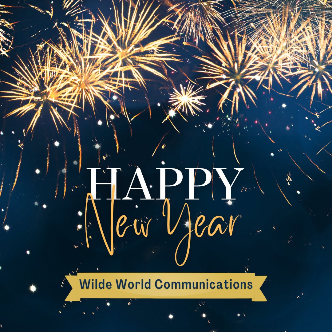 WildeWorldComm's tweet image. Happy New Year! We wish you a safe and prosperous new year!