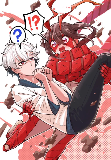 そして今月発売号でムシジョ最終回、3巻は2月発売です。おまけ漫画大量に描いてます。最後までよろしくお願いします今年もよろしくお願いします 