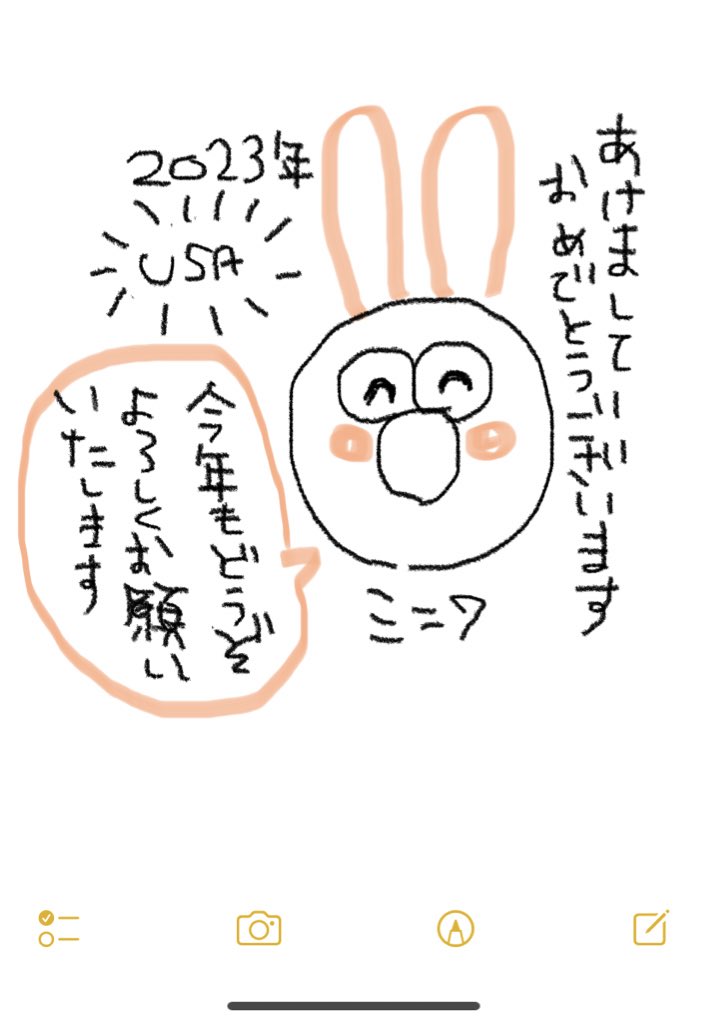 miniwa's tweet photo. 明けましておめでとうございます🐰 https://t.co/tcaiMtJ0WO