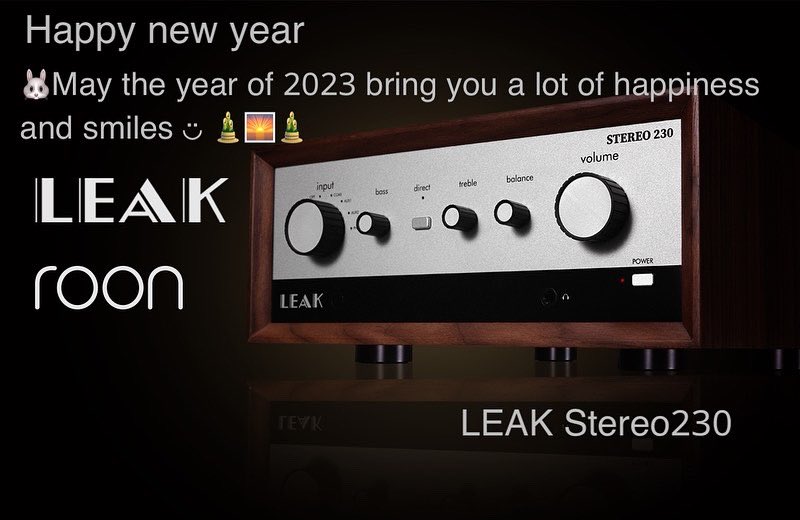 rocky_inter's tweet photo. 🐰 Happy New Year.
We appreciate your cooperation throughout the past year.
#audio #sound #audiophile #speakers #quad #wharfedale #leak #lifesound #audiosystem #music #realsound #vena2play #arterasolusplay #linton #Diamond12 #aston #arteramono #evo4 #lifewithmusic https://t.co/dkmn1dl7bK