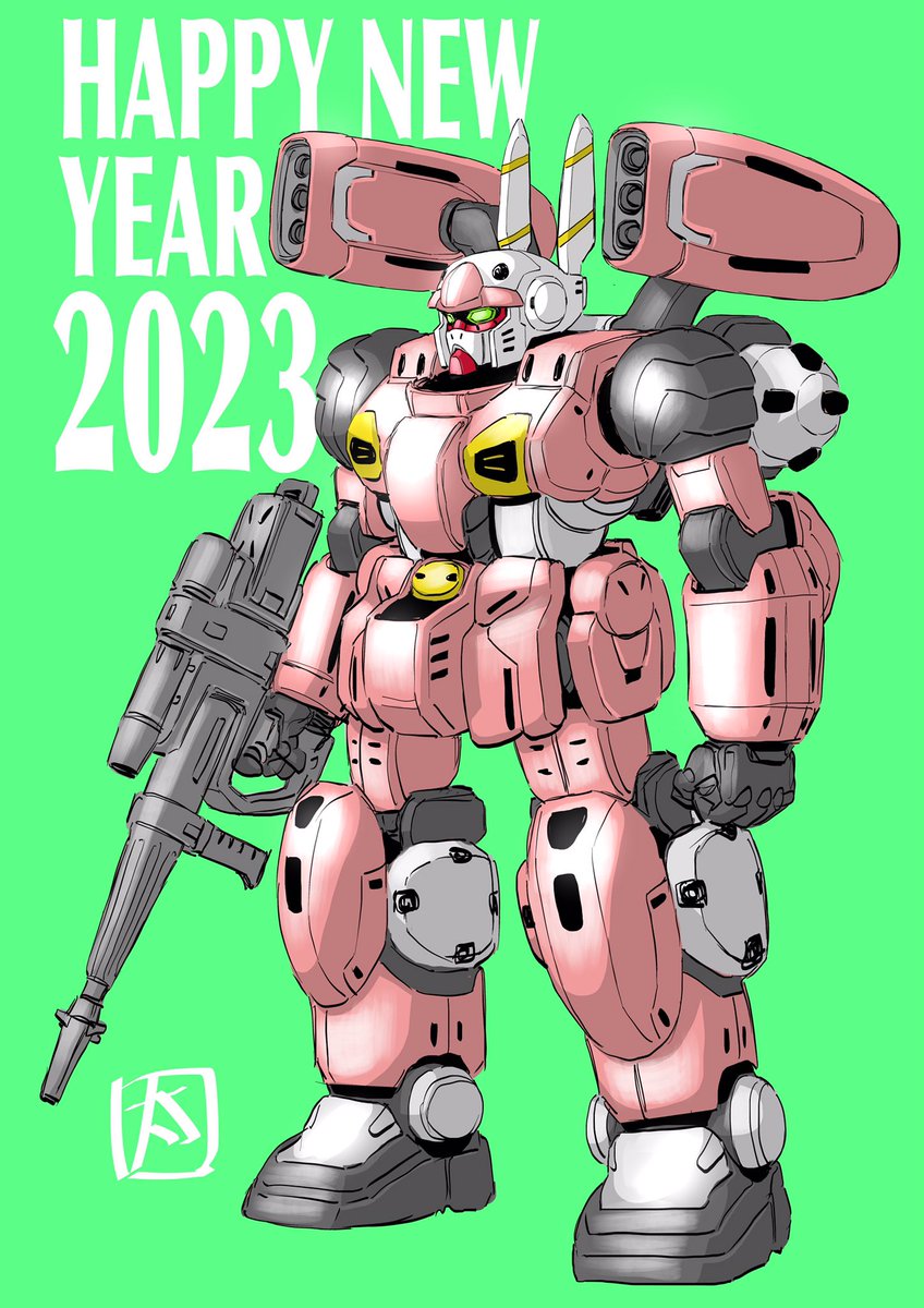 #ガンダムです通して下さい
あけましておめでとうございます!新年一枚目のラクガキ!ルナツーで評価試験中のうさ耳「ロッソ・ガンダム」描きました!本年も宜しくお願いします! 