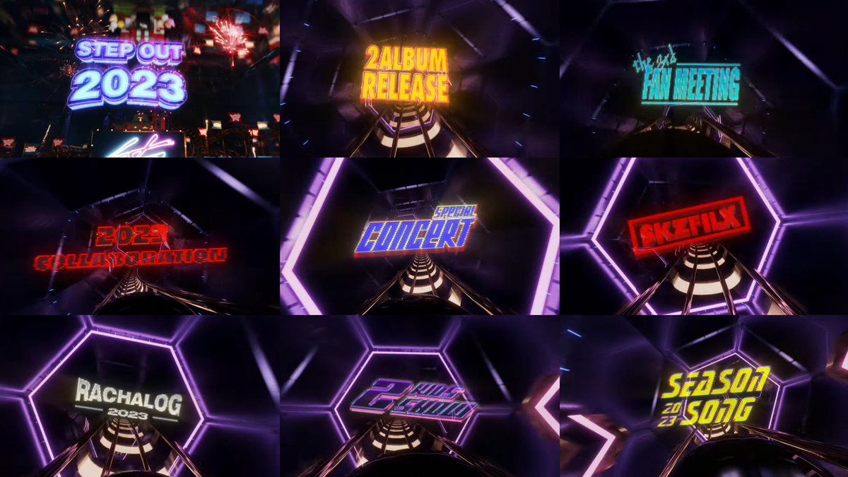 skzstartline's tweet photo. STEP OUT 2023

- 2 álbumes 
- 3rd fanmeeting 
- 2023 colaboración 
- Concierto especial
- skzfilx 
- rachalog 2023
- 2 kids show 
- Canción de temporada 2023

STRAY KIDS STEP OUT 2023
#StepOut2023
#Starts2023withSKZ
#HappyNewYear_StrayKids 
#StrayKids @Stray_Kids https://t.co/BzeRhtRy3l