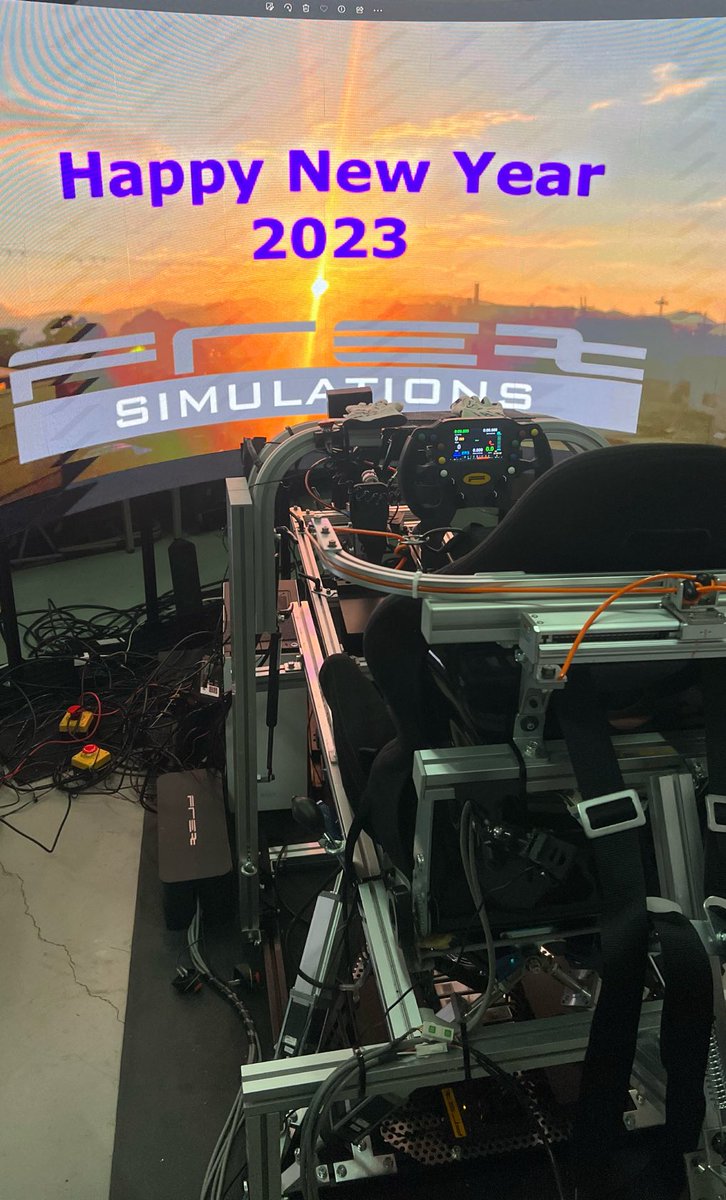 #HappyNewYear 2023 #あけましておめでとうございます #simracing #シミュレーター #racing