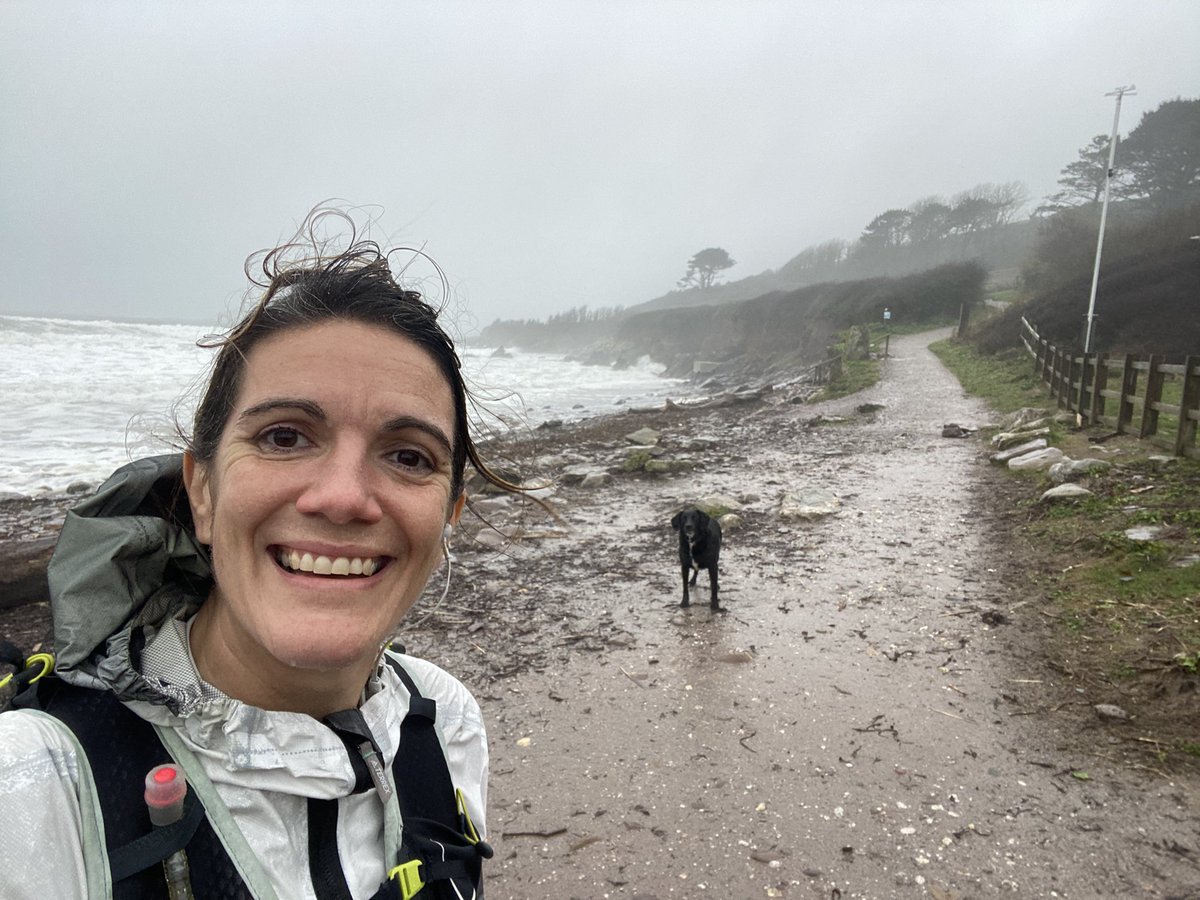 clareoreilly's tweet image. Ending the year as I started it… #running #trailrunning #dogswhorun #2023NewYear