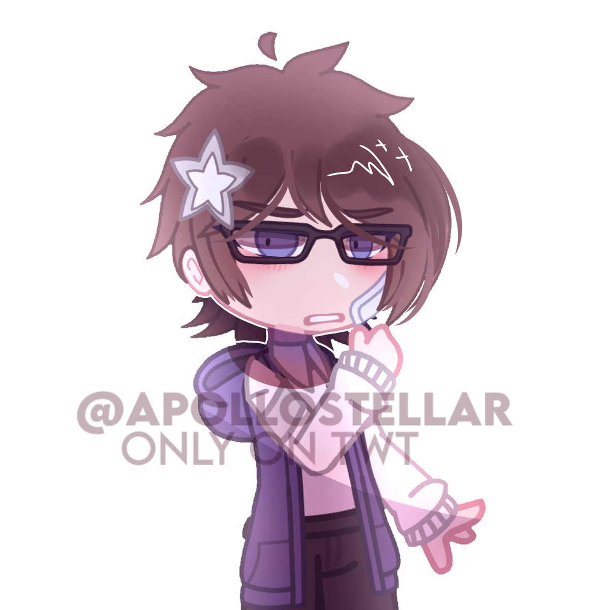 ApolloStellar's tweet photo. Yup, new OC and everything- I'm making a comeback! (hopefully) #gacha #gachaedit https://t.co/H4IDjU0Dkz