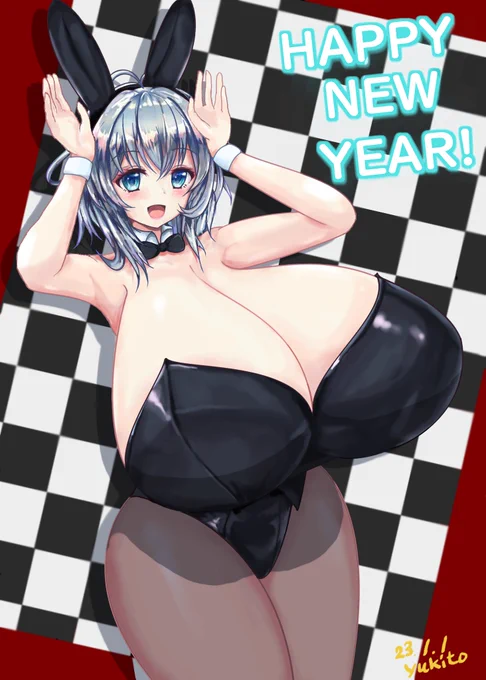 「ぴょん♪ぴょん♪あけましておめでとうございま～す♥イズミバニーがお祝いです～♥」

今年もよろしくお願いします😊 