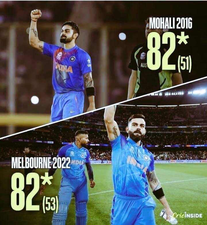 ashishtzr's tweet photo. Some 82's are better than 264 ❤️
@imVkohli 
#HappyNewYear 
#goodbye2022 https://t.co/ckf6lbuaE0