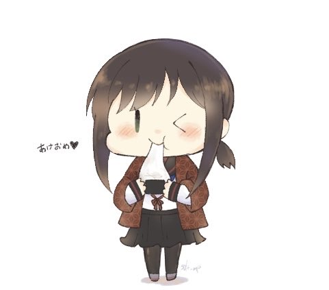 吹雪(艦隊これくしょん) ,吹雪改二 「2023オメデトウ 」|花梨(かりん)。@仕事と原稿中のイラスト