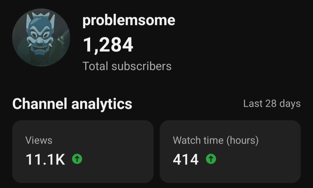 problems0me's tweet image. One of my 2022 resolutions was to revive my youtube channel. Sort of achieved that 😁. Now for 2023 I just need a consistent upload schedule.

I hope you all have a great 2023!