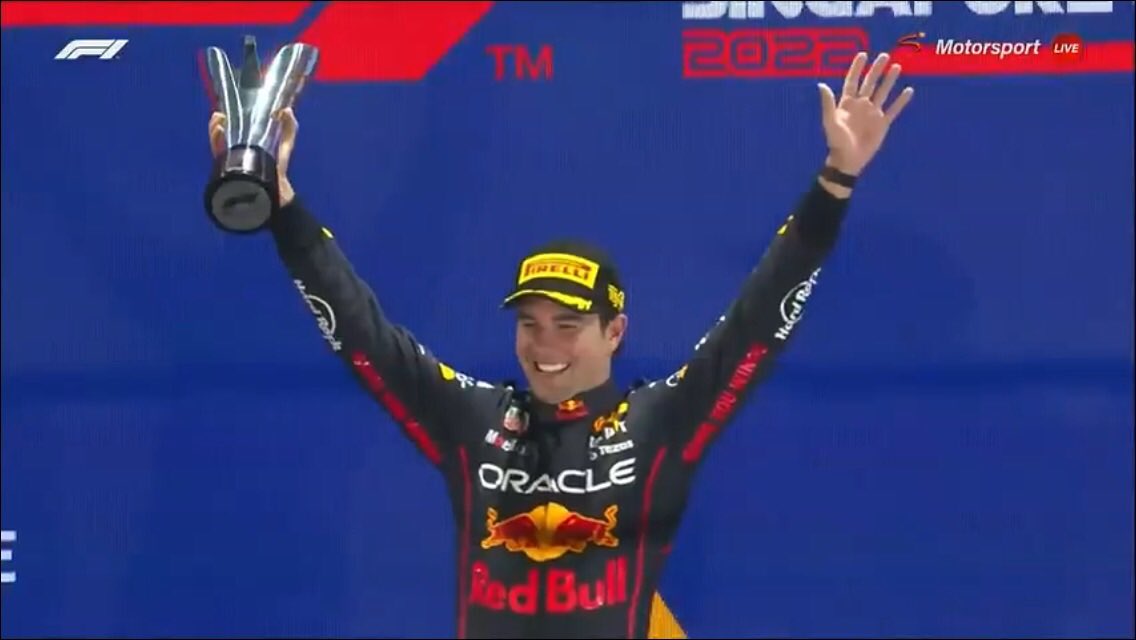 whege's tweet photo. @F1 Checo campeón! https://t.co/Iqr8d00T5e