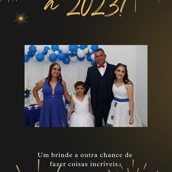 Desejo um feliz ano novo a todos com muita paz e saúde