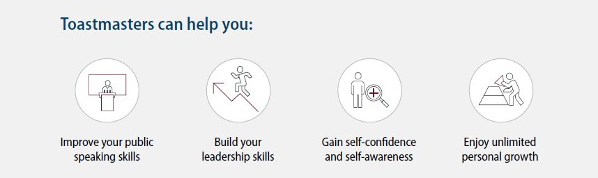 Cambridge_TM's tweet photo. Join us this Thursday at 7:15 EST to find out what Toastmasters can offer you!
https://t.co/cckFdyWadt
#publicspeaking #leadershipskills #whereleadersaremade https://t.co/lNJWXOQopl