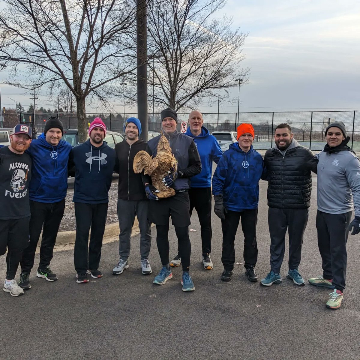 F3Complex's tweet image. Columbus and Bean Counter wrapped up 2022 in style with their co 100th ever Q.  Plus BD crew (9 posts in a week) wrapped up another week of going the distance! Keep accelerating into 23, Happy New Year #F3Naperville #f3nation