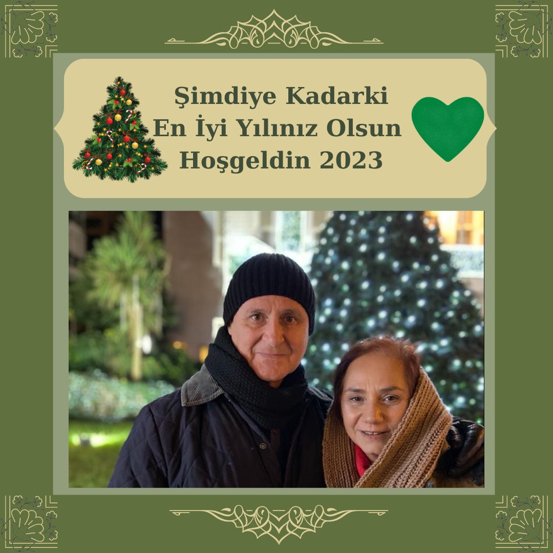 2023 sağlığın, barışın, üretimin, bereketin, sevgi ve huzurun yılı olsun. Yeni yılınız kutlu olsun.