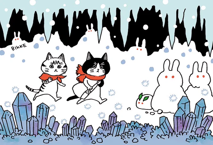 明けましておめでとうございます!今年も漫画たくさん描くぞー!どうぞよろしくお願いします 