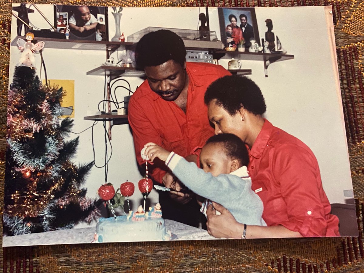 Abocco's tweet image. Birthday cake cutting in the 80s. 

Wedding cake cutting in the 2010s.

Celebrations all around today.

Thank you all for the wishes. 

#MightyAfrican
#MightyAfricanLove