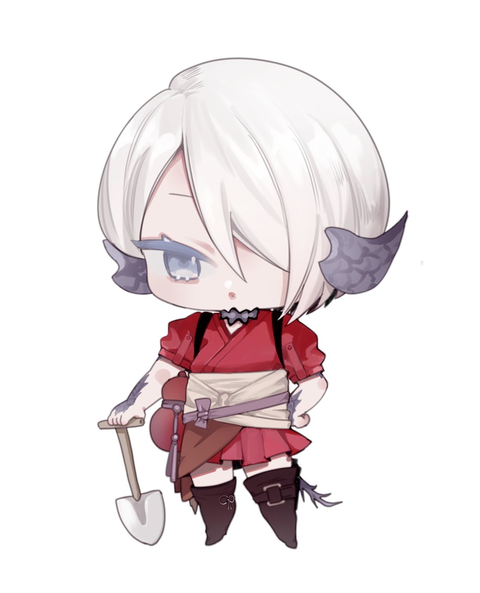 qing0v0's tweet photo. #FF14 给朋友画的 https://t.co/pllvdR5nGu