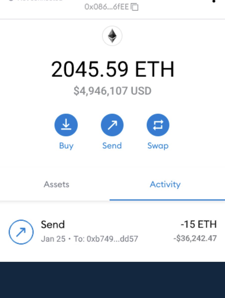 $10,000$  $ETH  5 lucky winners 

To win:
1. Follow
2. Like &amp; Retweet
3. Drop your wallet address 👇