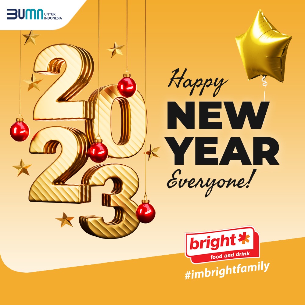 Selamat tahun baru, Bright People!🎊

Wishing this new year bring lots of joy and happiness. 2023 HERE WE GOOOOOOO 😎

#BrightStore 
#PertaminaRetail
#NewYear2023