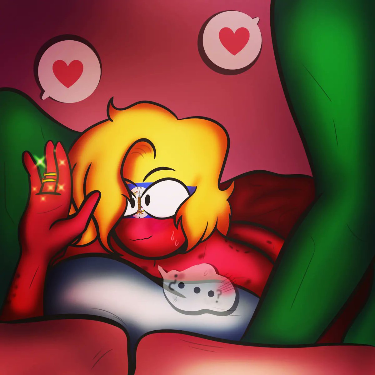 26Kamil's tweet photo. Un ultimo dibujo para terminar el año
🇧🇷👑X🇨🇴🌿x🇧🇷
#countryhumans #countryhumanscolombia #countryhumansbrazil #countryhumansbrazilempire #countryhumansgrancolombia #countryhumansimperiodelbrasil #countryhumansimperiodebrasil https://t.co/DMN8LuEk3g