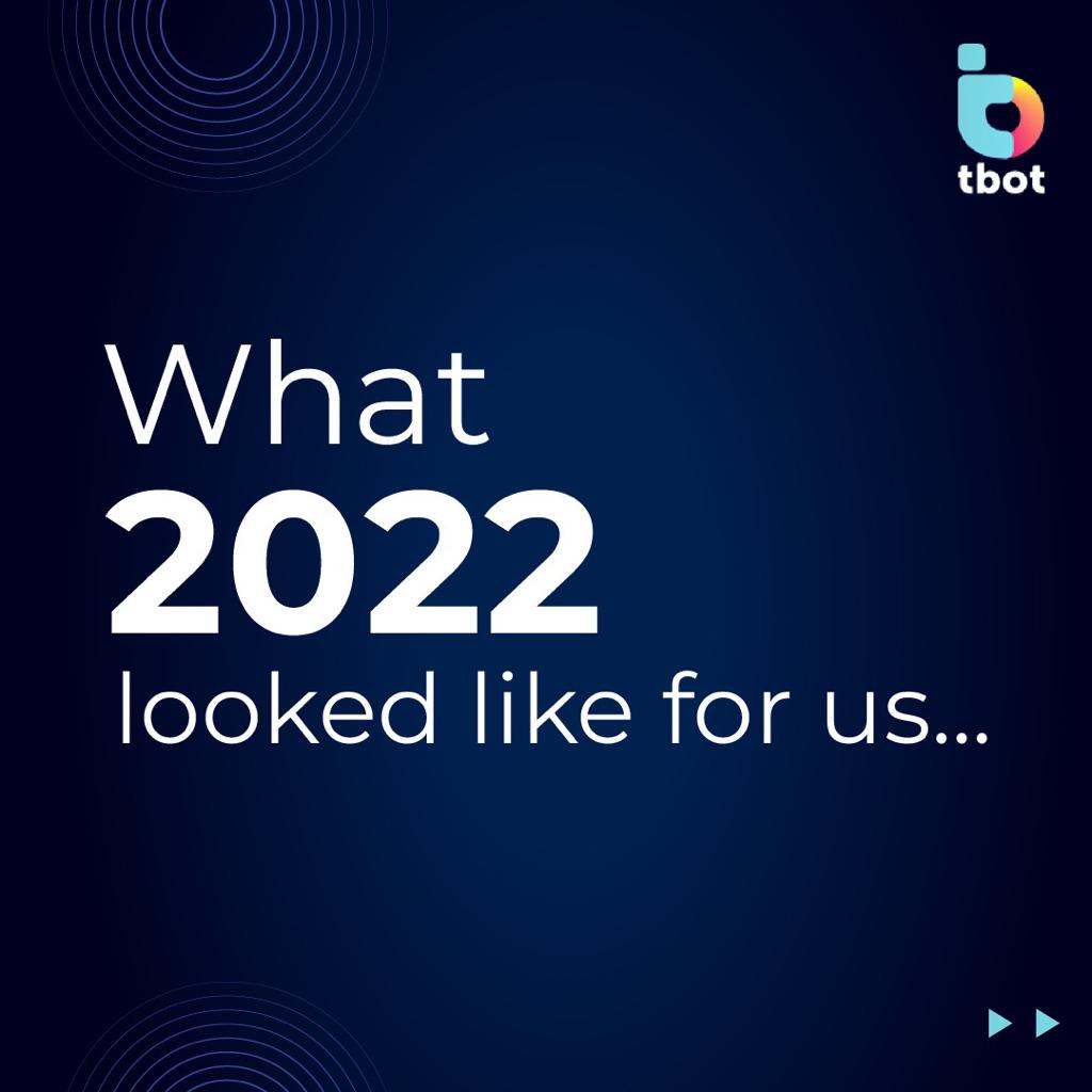TBotSystems's tweet photo. 2022 has been truly memorable for Tbot. We would like to thank all our partners and clients for their support.

@HP, @usertesting, @Cisco @Apple, etc. 

#2022success #tbotpartnerts #tbotclients #thanksgiving2022 #thanksforyoursupport #memorable #successful #towards2023 https://t.co/6K1YKBMkC1