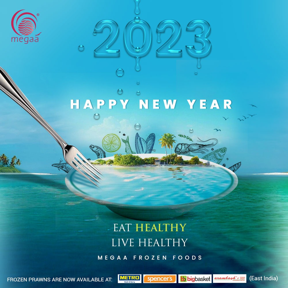 megaamoda's tweet photo. Begin 2023 on a happy and healthy note. Eating right is living alright.
Wishing you a yummylicious and food-tastic New Year!

#happynewyear #GoodBye2022 #hello2023 #MegaaModa #SeaFood #FrozenFood #HealthyFood #SeaFoodBusiness #Aquaculture #Technology #ShrimpFarm #ShrimpProcessing https://t.co/9f1bjFAc6Y