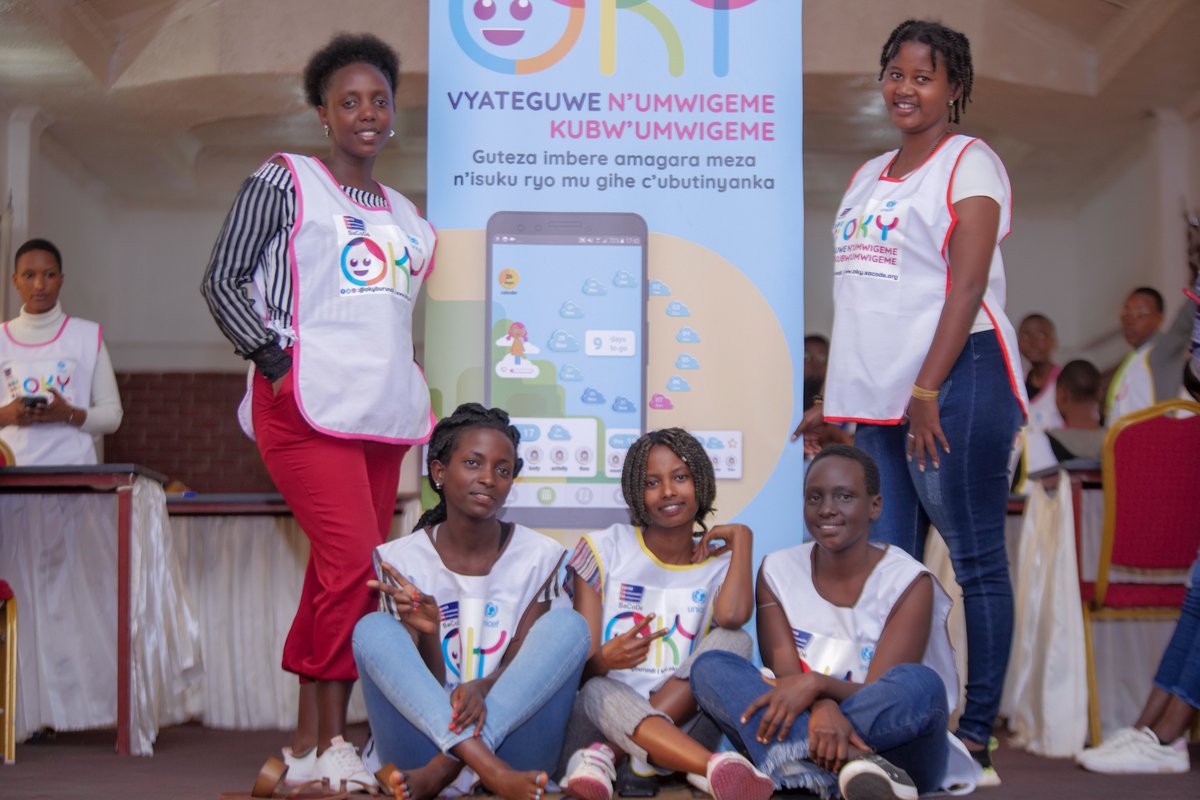 📝📆📊Créée par #UNICEF , Oky est la première application au monde de suivi des règles pour les filles et créée avec des filles, et qui propose des trackers de cycle et des calendriers individualisés, des conseils et des informations sur l'éducation à la santé menstruelle.