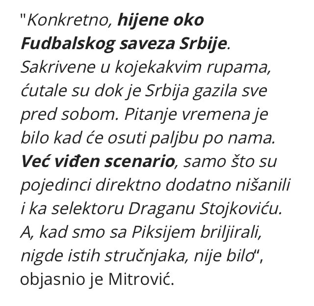 djoradjora71's tweet photo. …već viđen scenario..
#mirtović https://t.co/yjzRHORIYC