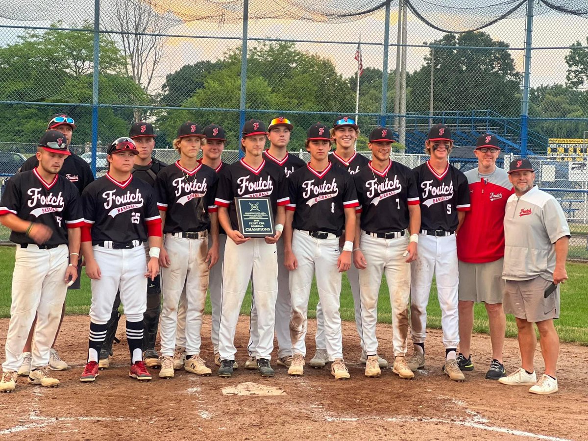 The 18U Foutch baseball ⚾️ team after winning the 2022 GFABSA Flint CBL championship. @Firststrike2014 @fish_fischer24 @sturgess_isaac @braden_slogor @Brayden7J @BrushaberAiden @gavinbalius2022 @fraplier @S_Wiskur27