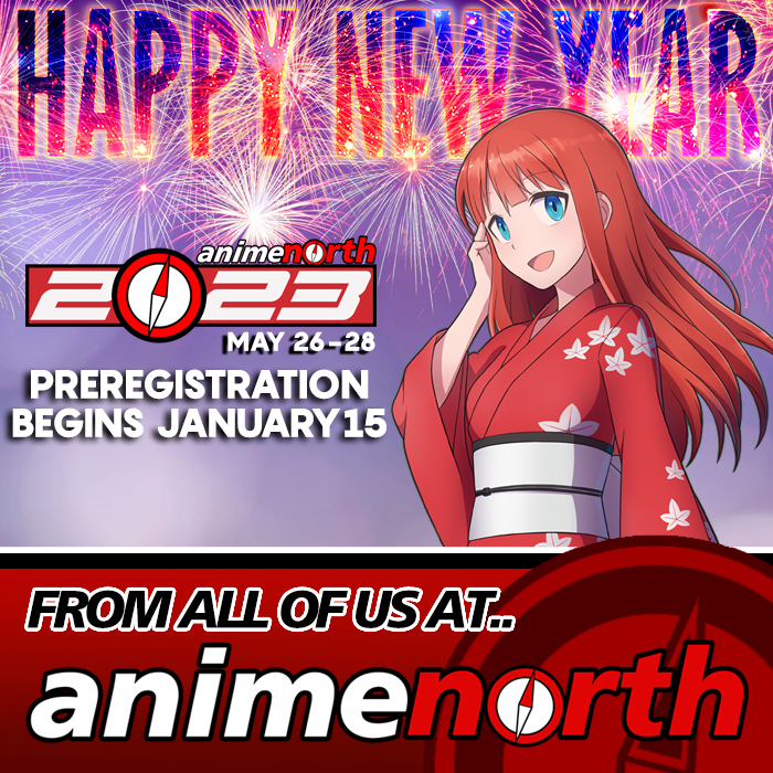 Anime North on Twitter "From all of us at Anime North... Happy New