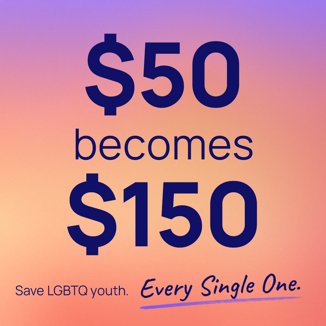 The Trevor Project on Twitter "The contribution you make today has the