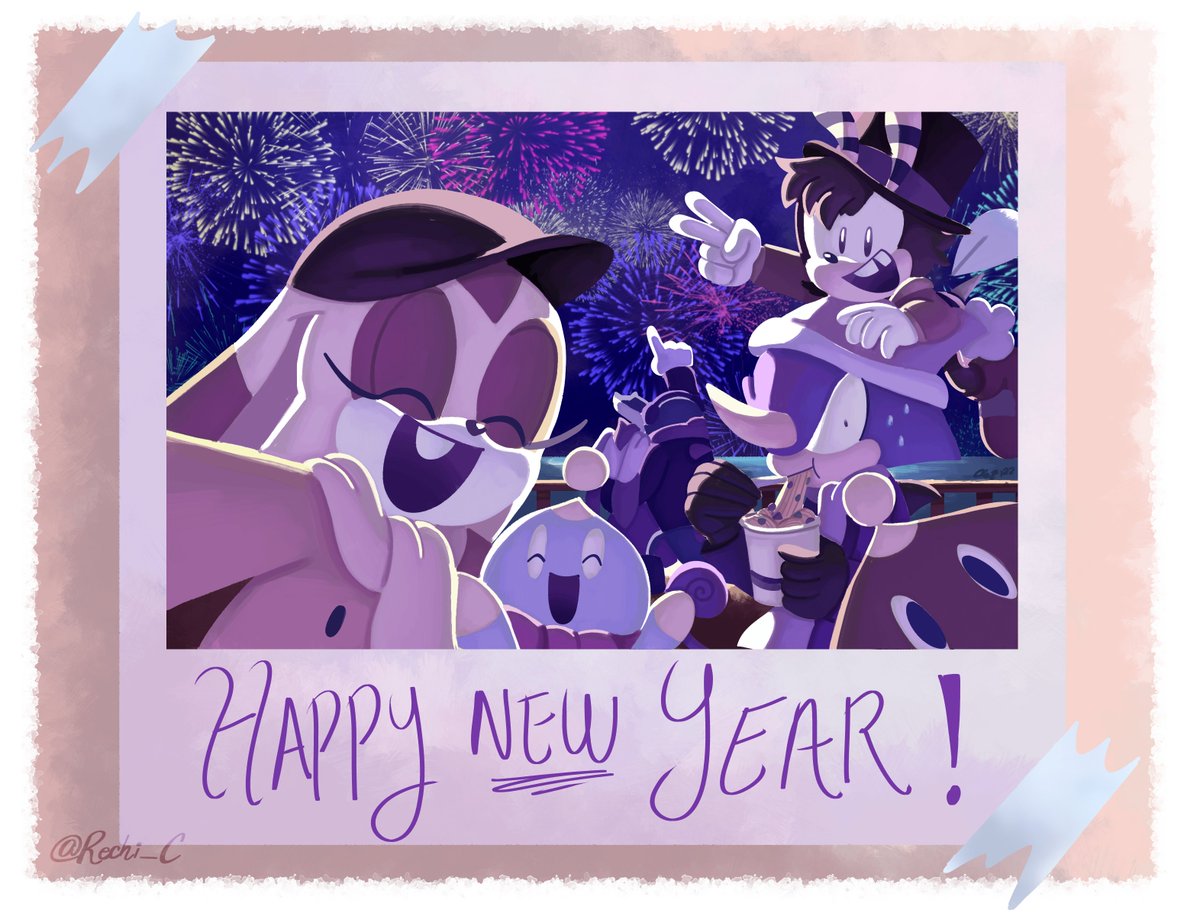 As the year comes to an end, I wish you all a very Happy New Year and I hope you can all reach your goals for 2023 🎉🎆  
#SonicTheHedgehog #sonicfanart #sonicart