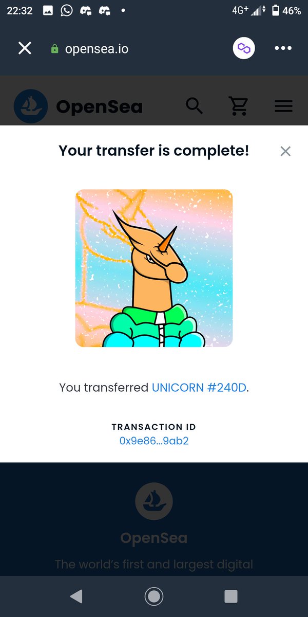 Unicorn_ID_NFT's tweet photo. UNICORN #244D - EPIC SOLD 🔥🎆🎇

This is the best new year gift for Unicornid Project, thank you so much Mr @Strumento13 🦄🙏

Guys, be sure you all follow this guy, he's AWESOME! 🔥

*Free NFT &amp; Cashback 2 matic has been transferred 🎁 

HAPPY NEW YEAR ALL

#VERTICALNFT #NFT https://t.co/G7rXFgBRow
