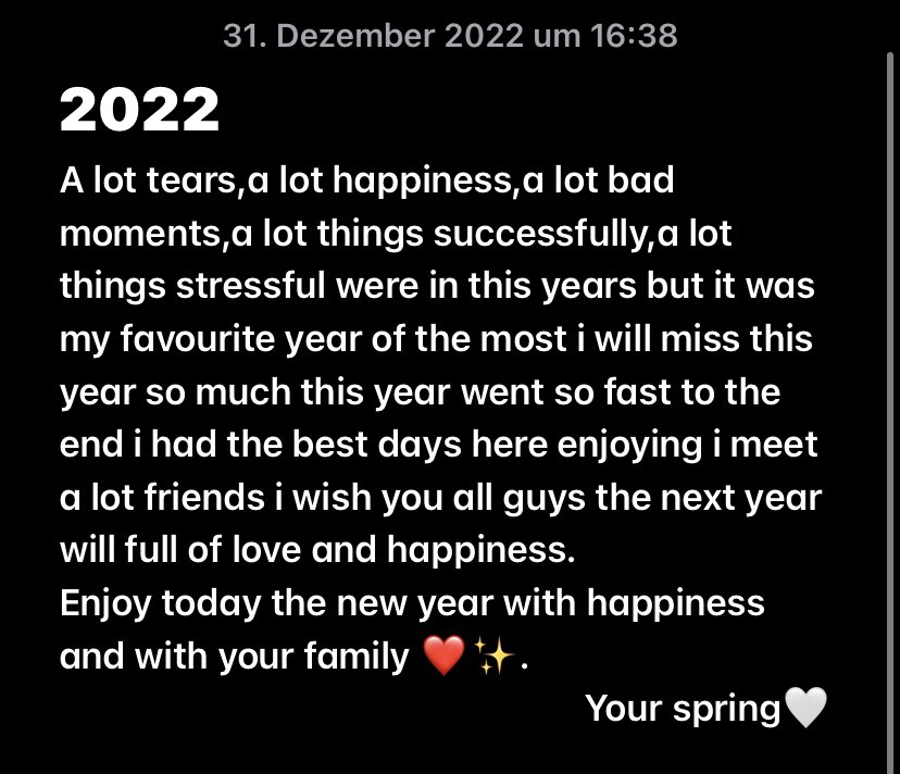 ssaltycherries's tweet photo. Last post for this year🤍 https://t.co/vrCbSimUxR