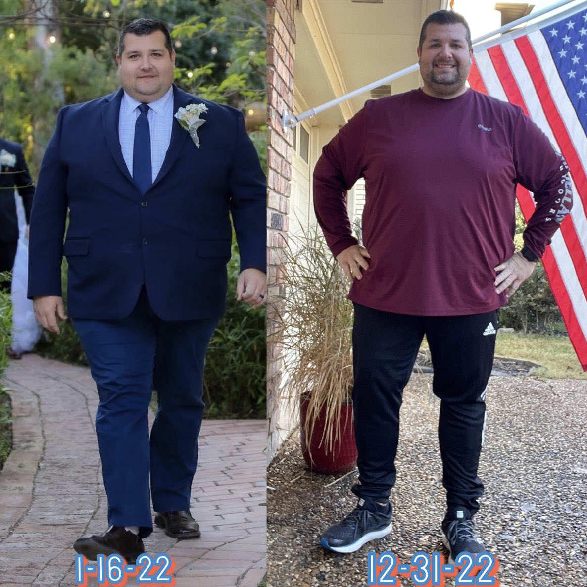 Fleeing400's tweet photo. Closing off 2022 on a high note and crushing my 50 miles walked goal and 58 pounds! Goals for 2023: Walk 700 miles, be down to 225 (currently 318), and walk a 10K in under 1:45. #NSNG @isawthelight02 @MattDobbins5 @lemjen97 @rmmld03 @AMKSmith12 @VinnieTortorich @AnnaVocino https://t.co/O3qheqrayr